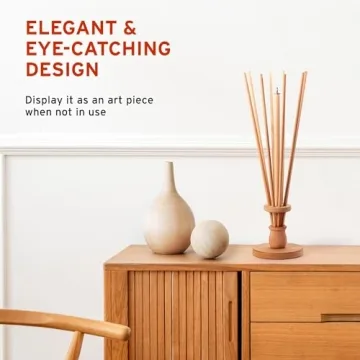 FloWorks Elegant Wood Bag Dryer - Eco-Friendly Solution