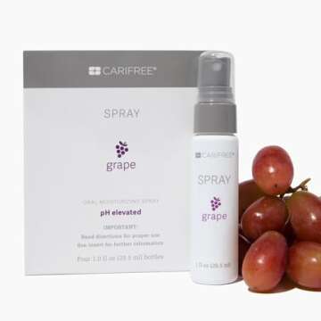 CariFree Oral Spray - Grape Flavor Freshens and Moisturizes