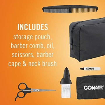 ConairMAN Hair Cutting Kit for Effortless Short Styles