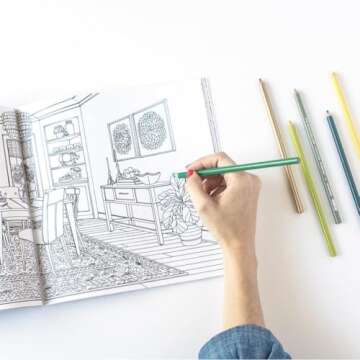 Color At Home: The Ultimate Young House Love Coloring Book