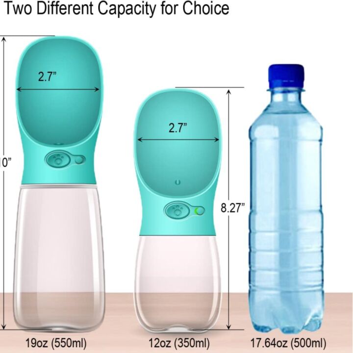 MalsiPree Portable Leak Proof Dog Water Bottle 20oz