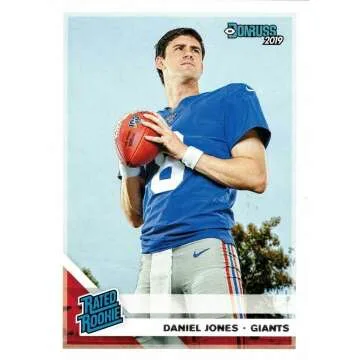 Daniel Jones 2019 Donruss Rated Rookie Card - #304