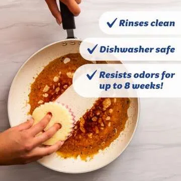 Scrub Daddy Scrub Mommy Colors 3ct + Daddy Caddy - Scratch-Free Multipurpose Dish Sponge + Sponge Holder - BPA Free & Made with Polymer Foam - Stain & Odor Resistant Kitchen Sponge