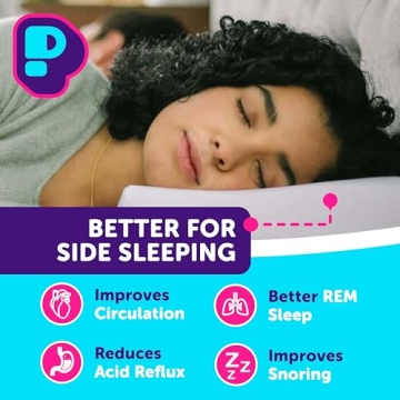 Pillow Cube Side Sleeper Cooling Memory Foam Pillow