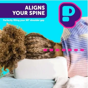 Pillow Cube Side Sleeper Cooling Memory Foam Pillow