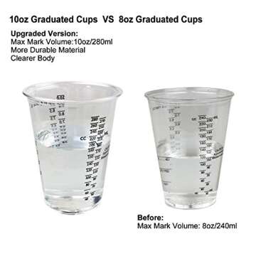 LET'S RESIN 10oz Epoxy Mixing Cups for Crafting Enthusiasts