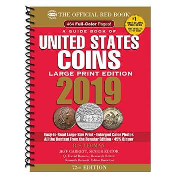 A Guide Book of United States Coins 2019: Large Print Editon
