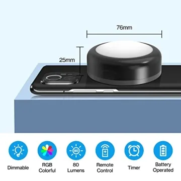 Cadrim Puck Lights - Battery Powered LED Color Changing Lights