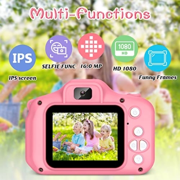 SINEAU Kids Camera - Digital Toy Gift for Young Creatives