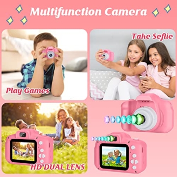 SINEAU Kids Camera - Digital Toy Gift for Young Creatives