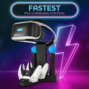 Efficient PS5 VR Charging Stand for Gamers