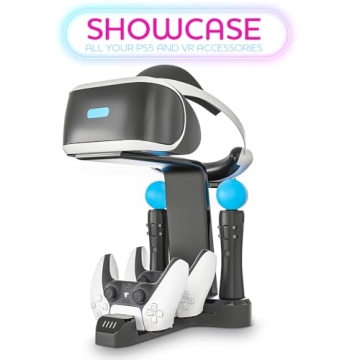 Efficient PS5 VR Charging Stand for Gamers