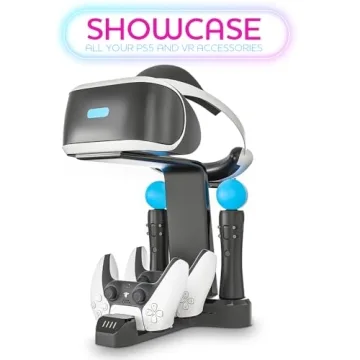 Efficient PS5 VR Charging Stand for Gamers