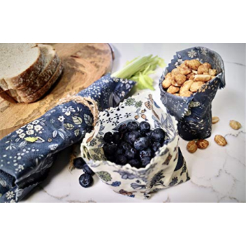 Eco-Friendly Reusable Beeswax Wraps for Food Storage