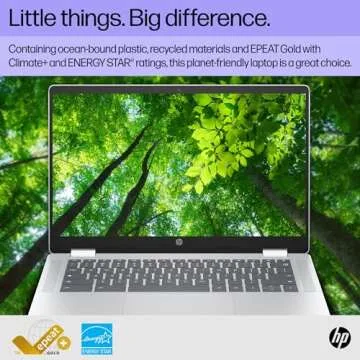 HP Chromebook x360 14 Laptop with Touchscreen and Intel Processor