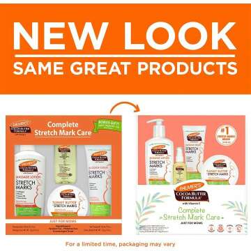 Pregnancy Skin Care Kit for Stretch Marks, 4 Piece