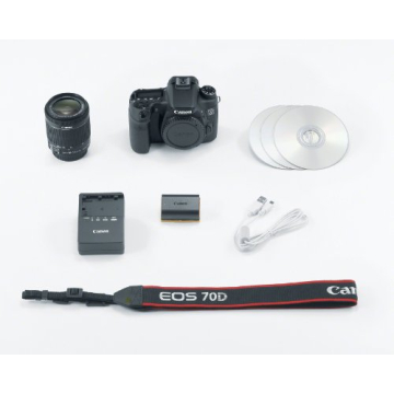 Canon EOS 70D Digital SLR Camera with 18-55mm STM Lens