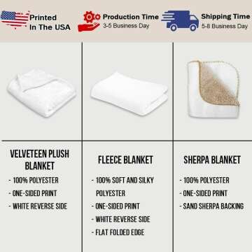 Personalized Football Blanket for Boys 8-12