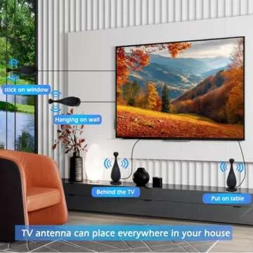 2025 HD Digital TV Antenna with 650-Mile Coverage