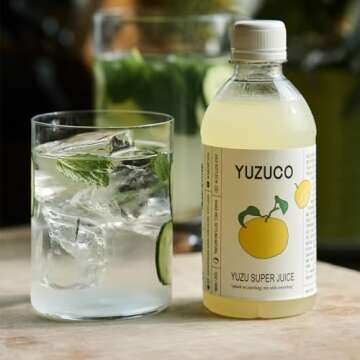 YUZUCO - Yuzu Super Juice - 12oz - Loved by Chefs and Mixologists - Never Heat-Treated for Maximum Flavor and Aroma - Bottled in California