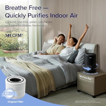 Levoit Air Purifier for Home Allergies Pets Hair