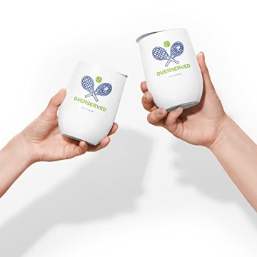Super Fly Goods Tennis Lovers Tumbler for Hot and Cold Beverages