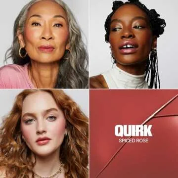 Milk Makeup Lip + Cheek, Quirk (Spiced Rose) - 0.21 fl oz - Cream Blush & Lip Color - Buildable & Blendable - 1,000+ Swipes Per Stick - Non-Comedogenic - Vegan, Cruelty Free