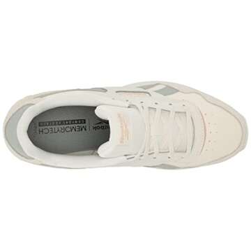 Reebok Unisex Glide Sneaker, Chalk/Sea Spray/Soft Ecru, 9 US Women