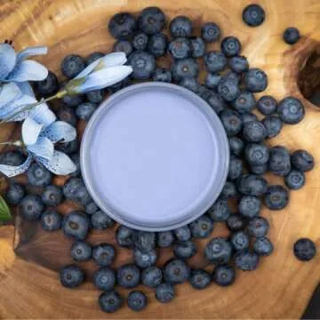 Dixie Belle Paint Company Chalk Finish Furniture Paint | Blueberry (16oz) | Matte Periwinkle Blue Chic Chalk Mineral Paint | DIY Furniture Paint