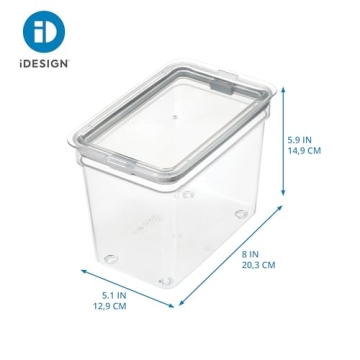 iDesign Medium Tall Dry Goods Storage Bin Fresh Collection