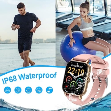Stylish P66D Smart Watch with Fitness Tracking Features