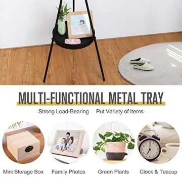 Airogym Plant Stand - Modern Metal Planter for All Spaces