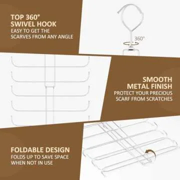 ZEDODIER 2-Pack Legging Organizer: Maximize Closet Space
