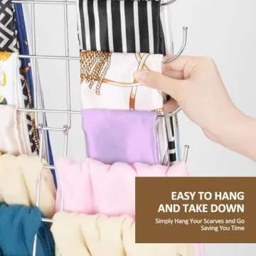 ZEDODIER 2-Pack Legging Organizer: Maximize Closet Space