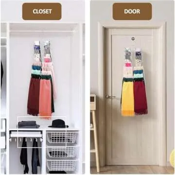 ZEDODIER 2-Pack Legging Organizer: Maximize Closet Space