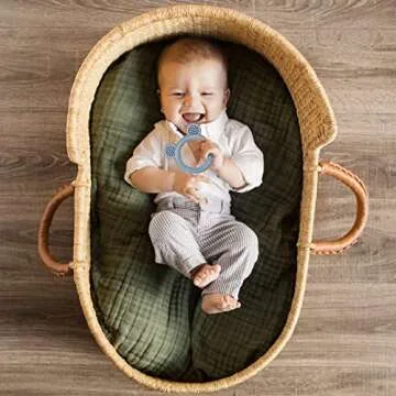 Eascrozn Baby Teething Toys Set of 3 for Infants