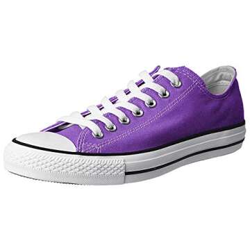 Converse Chuck Taylor All Star Lo Top Electric Purple Mens 8/Womens 10