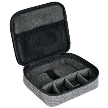 Portable Camera Lens Case - Protect 4 Photography Lenses