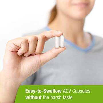 Key Nutrition Organic Apple Cider Vinegar 1500mg - Detox & Health Support