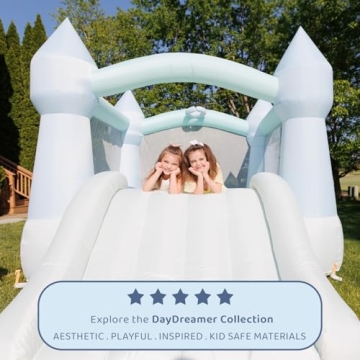 Trendy Pastel Bounceland Bounce House for Kids