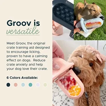 Diggs Groov Dog Training Toy for Puppy Crate Training