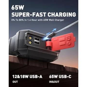 ANFLAG 10-in-1 Car Jump Starter with Air Compressor