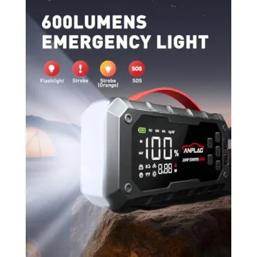 ANFLAG 10-in-1 Car Jump Starter with Air Compressor