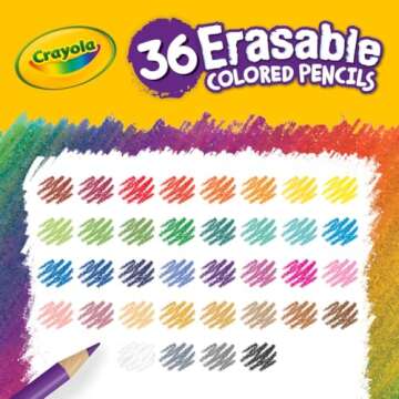 Crayola Erasable Colored Pencils (36ct) for Kids