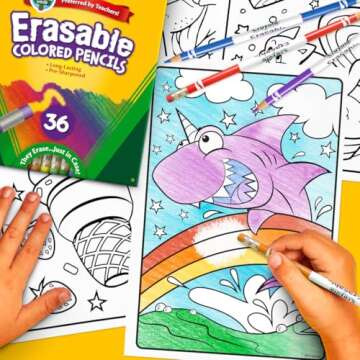 Crayola Erasable Colored Pencils (36ct) for Kids