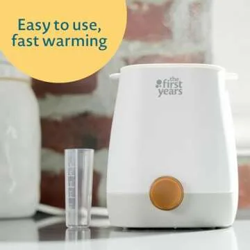 The First Years Baby Bottle Warmer and Sterilizer - Pacifier and Bottle Nipple Sanitizer - Feeding B...