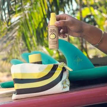 Sun Bum Hair Care Travel Essentials Kit for Vibrant Hair