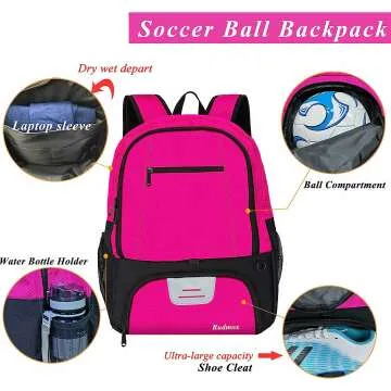 Rudmox Soccer Ball Bag