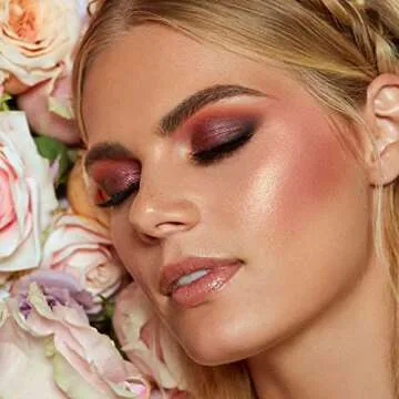 Sigma Beauty Moisturizing Smooth Tinted Lip Gloss Shimmer - Earthy Rose Shimmer - Moisturizing, High Shine, Non Sticky Lip Gloss - Wear Alone or Over Lipstick - Cor-De-Rosa