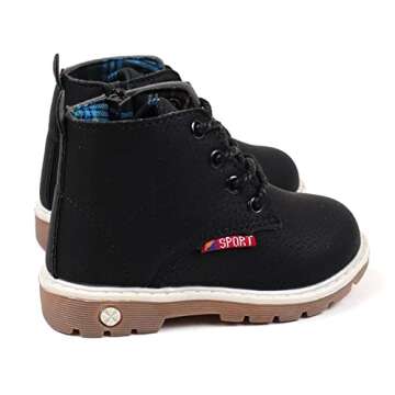 BEBARFER Toddler Waterproof Hiking Boots for Kids